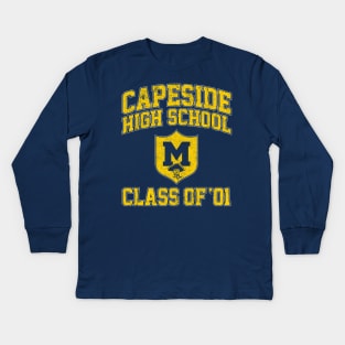 Capeside High School Class of 01 (Dawson's Creek) Kids Long Sleeve T-Shirt